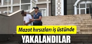 mazot hirsizlari yakalandi