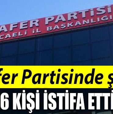 zafer partisi istifa kocaeli