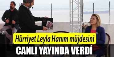 Baskan Hurriyet Leyla Hanim mujdesini canli yayinda verdi 1