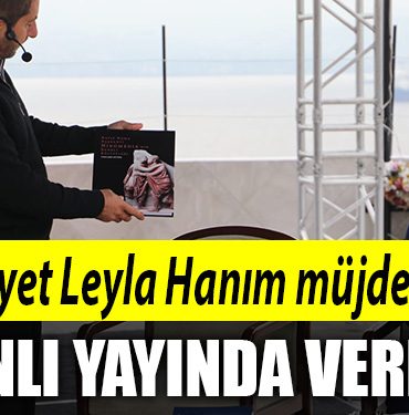 Baskan Hurriyet Leyla Hanim mujdesini canli yayinda verdi 1