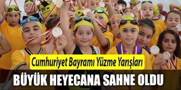 Cumhuriyet Bayrami Yuzme Yarislari buyuk heyecana sahne oldu 4