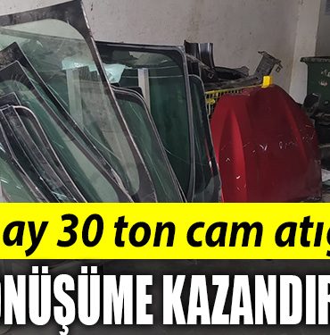 Izmit Belediyesi her ay 30 ton cam atigi geri donusume kazandiriyor 1