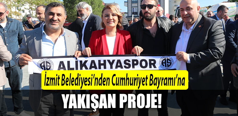 Izmit Belediyesinden Cumhuriyet Bayramina yakisan proje 10