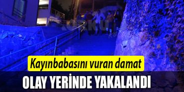 Izmit te kayinbabasini vuran damat olay yerinde yakalandi
