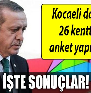 KOCAELI ANKET