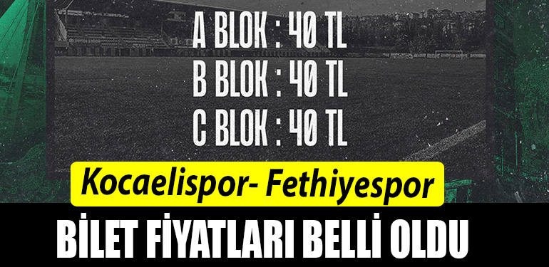 KOCAELISPOR FETHIYE SPOR