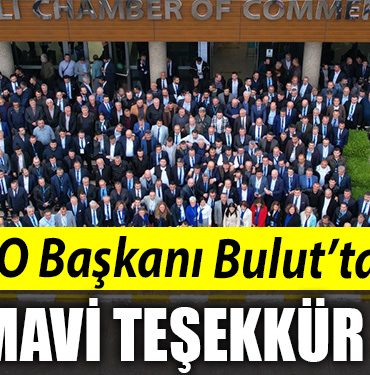 KOTO Baskani Buluttan ‘Mavi tesekkur
