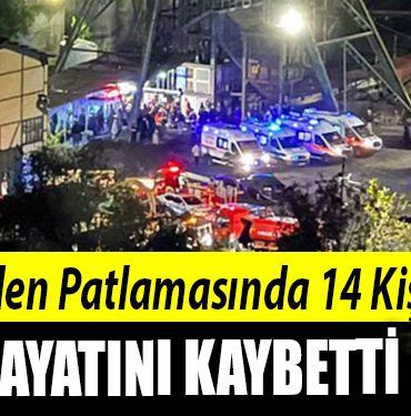 MADEN PATLAMASI BARTIN