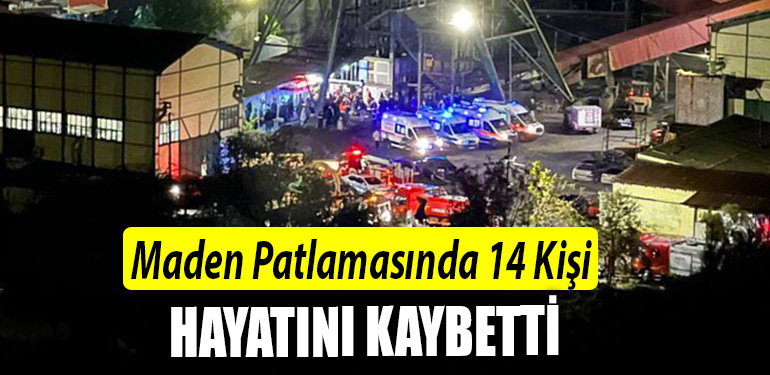 MADEN PATLAMASI BARTIN