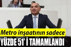 METRO INSAATININ YUZDE 51 I TAMAMLANDI 1