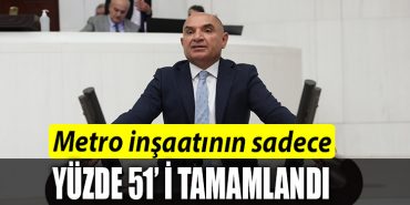METRO INSAATININ YUZDE 51 I TAMAMLANDI 1