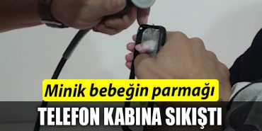 MINIK BEBEGIN PARMAGI SIKISTI