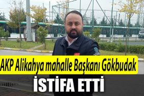 Resul gokbudak akp istifa alikahya 1