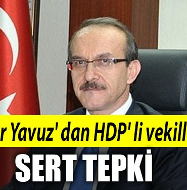 Seddar yavuz dan hdp li vekillere sert tepki