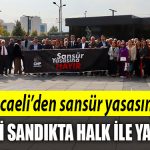 chp kocaeli sansur