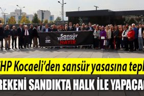 chp kocaeli sansur