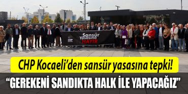 chp kocaeli sansur