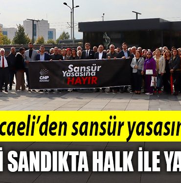 chp kocaeli sansur