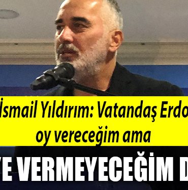ismail yildirim akp