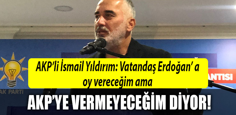 ismail yildirim akp