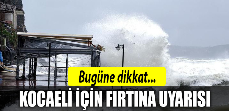 kocaeli firtina