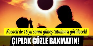 kocaeli gunes tutulmasi