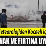 kocaeli hava durumu 1