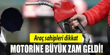 kocaeli motorin zam