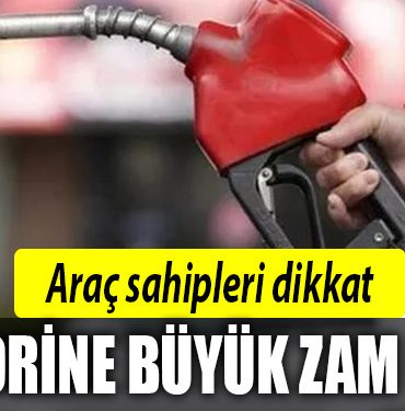 kocaeli motorin zam