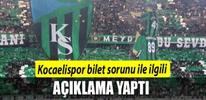 kocaelispor bilet sorunu