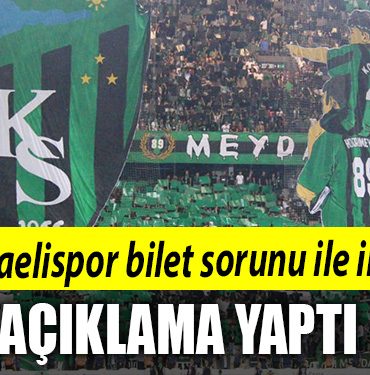 kocaelispor bilet sorunu