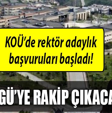 kou rektor secim