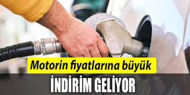 motorin fiyatlarina indirim geliyor