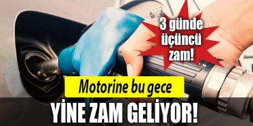 motorine yeni zam