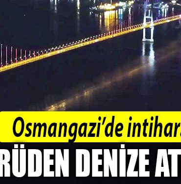 osmangazi koprusu intihar