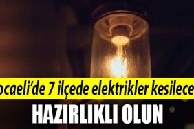 27 ekim koceali elektrik kesinti listesi