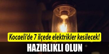 27 ekim koceali elektrik kesinti listesi