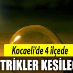 29 kasim kocaeli elektrik kesimtisi