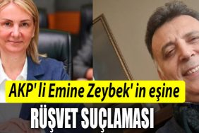 AKP li Emine Zeybek in esi eski savciya ‘uyusturucu davasinda ‘rusvet suclamasi