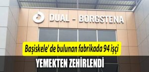 Basiskele de bulunan fabrikada 94 isci yemekten zehirlendi
