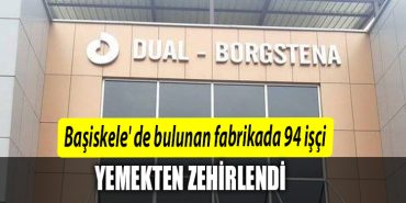 Basiskele de bulunan fabrikada 94 isci yemekten zehirlendi