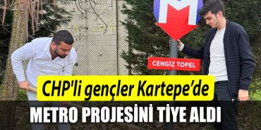 CHP LI GENCLER METROYU TIYE ALDI