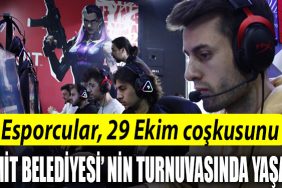 Esporcular 29 Ekim coskusunu Izmit Belediyesinin turnuvasinda yasadi 2