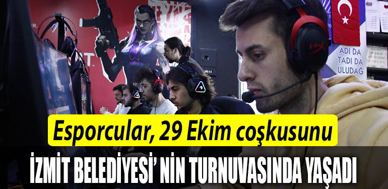 Esporcular 29 Ekim coskusunu Izmit Belediyesinin turnuvasinda yasadi 2