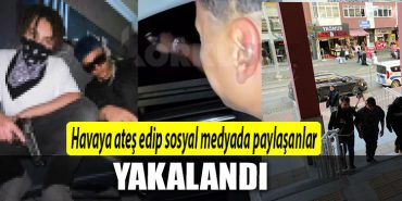 IZMIT HAVAYA ATES EDENLER YAKALANDI