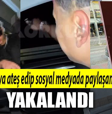 IZMIT HAVAYA ATES EDENLER YAKALANDI