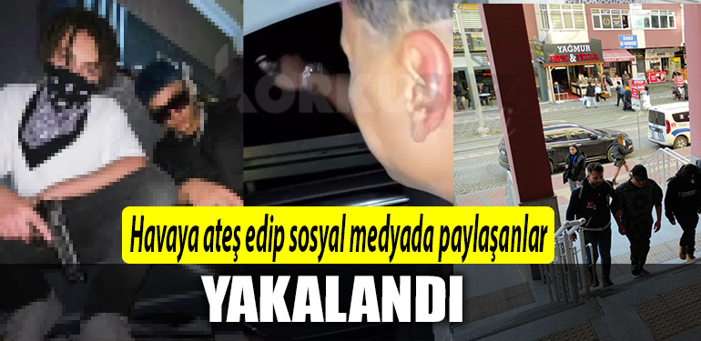 IZMIT HAVAYA ATES EDENLER YAKALANDI