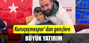Kurucesmespor dan genclere buyuk yatirim