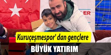 Kurucesmespor dan genclere buyuk yatirim
