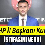 MHP Kocaeli Il Baskani Yunus Emre Kurt istifa dilekcesini verdi
